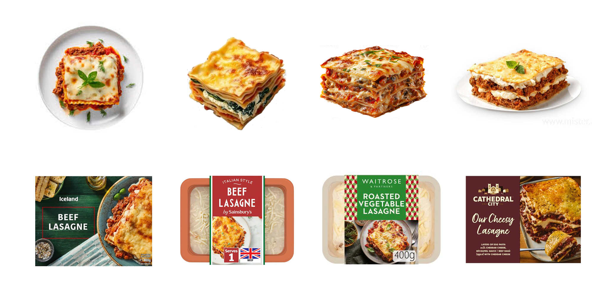 Ready-to-Eat Lasagna Production Line Products